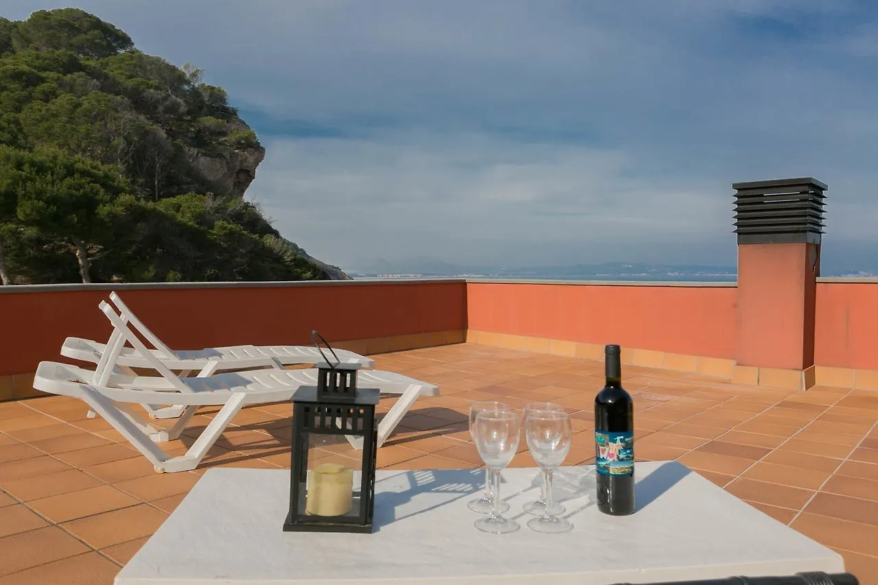 3 Bedroom Apartment In Aiguafreda, Begur. Terrace, Panoramic Views, Pool. 0*, 베구르 스페인